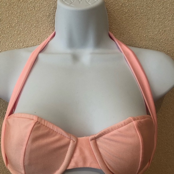 UJENA Pink Halter Top Bikini size S - Picture 2 of 11